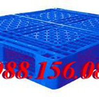 3 Pallet nhựa kê hàng kích thước 1.2x 1.2x 0.15m, 1.1x 1.1x 0.15 giá rẻ các loại