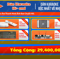Lắp dàn Karaoke Hi End Dàn Karaoke Độc Nhất Vô Nhị