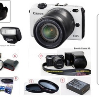 4 Phụ kiện máy ảnh Canon EOS M G1XII G1X G15 G16 SX600HS