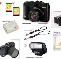 5 Phụ kiện máy ảnh Canon EOS M G1XII G1X G15 G16 SX600HS