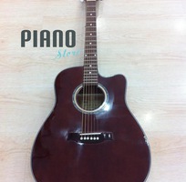 Guitar acoustic GM75 nâu