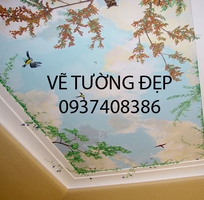 2 Vẽ tranh tường, thiết kế nội thất đẹp