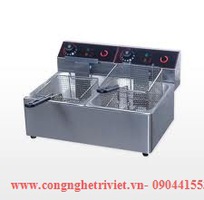 Bếp chiên nhúng khoai tây công nghiệp giá cực rẻ ở Hà Nội