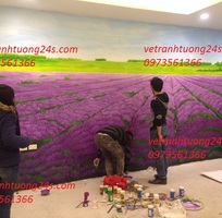 4 Vẽ tranh tường trang trí nội thất theo mẫu thiết kế , theo ý tưởng của gia chủ