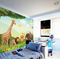 8 Những mẫu tranh dán tường đáng yêu cho phòng trẻ em