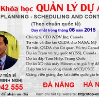 Khóa học  Quản lý dự án  theo tiêu chuẩn quốc tế