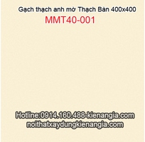 Gạch Thạch Bàn thạch anh mờ  lát nền 40x40, MMT4001