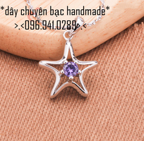 2 Dây chuyền bạc hand made