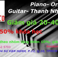 Học đàn guitar piano organ