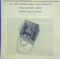 3 Máy siêu âm diều trị