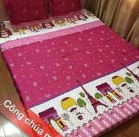 Bán buôn   lẻ bộ ga gối cotton nhung giá rẻ