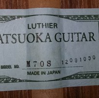 2 Bán clasical guitar Matsouka M 70S Nhật