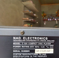 3 Bán đầu cd NAD C-520