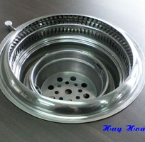 Thưởng thức sườn cá sấu với bếp lẩu nướng không khói