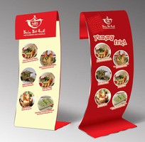 10 CƠ SỞ CẮT SỈ, LẺ MICA QUẢNG CÁO, khung menu thực đơn để bàn, kệ menu mica để tờ rơi trong NH.