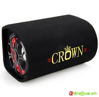 Loa crown, 10  round subwoofer kiểu dáng bẹt, cỡ lớn nhất của dòng loa Crown giá cực rẻ
