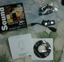 Sound card 2.1 xfi go pro