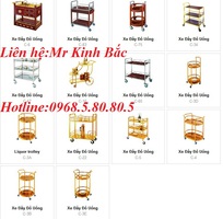 1 Xe chở đồ uống   Xe dọn phòng   Xe trolly   Xe đẩy thức ăn miễn phí chuyển hàng toàn quốc