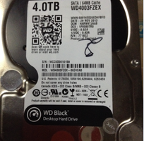 1 Bán ổ cứng 3.5inch WESTERN black 4.0 TB chính hãng còn nguyên tem bảo hành đến 01/07/2019