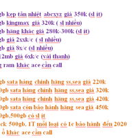 1 Main G31 G41 H61, CPU E, G, I, Ram 2 3, Hdd, Màn hình, nguồn cst, VGA card... giá tốt tại Hải Phòng