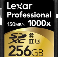 Thẻ nhớ máy ảnh SDXC 1000x 256GB Lexar Pro 150MB/s