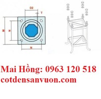 1 Khung móng cột đèn cao áp M16, M24  Bulong khung móng cột cao áp.
