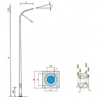 1 Khung móng cột đèn cao áp m16,m24 êcu,long đen ,ốc mũ