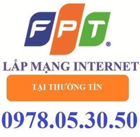 Lắp mạng cáp quang FPT khu vực Thường Tín - Mỹ Đức - Ứng Hòa - Hà Nội