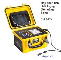 Máy đo công suất năng lượng điện : Ca 8435 Máy đo và phân tích hệ thống điện