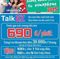 1 Bán sim Tân Sinh viên Vina 10 số đk 3G 25k giá rẻ nhất hải phòng LH 0934338020