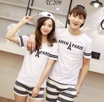 4 Áo đôi teen chất cotton co giãn 4 chiều