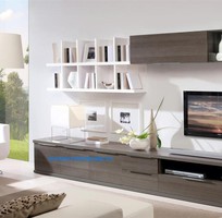 Các mẫu kệ Tivi phòng khách chất liệu gỗ thiết kế mới nhất năm 2015