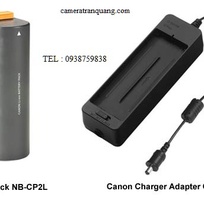 1 NB CP-2L Pin cho máy in ảnh di động Canon Shelphy và Adapter sạc CP200