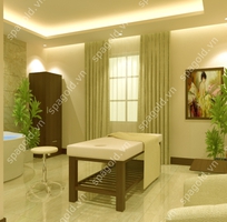 1 Nội thất Spa: giường ghế Massage