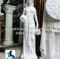 4 Tượng cô gái cổ điển , đài phun nước cổ điển, tượng giá tốt tại TP.HCM