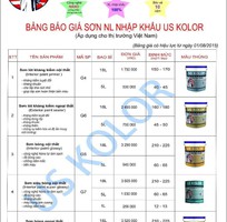 Sơn nội ngoại thất US.KOLOR