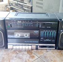 Radio, cassette Sony CFS-1010S Nhật cổ, loại 3 cục