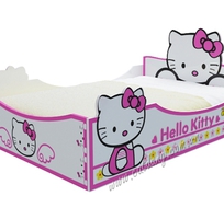3 Giường ngủ Hello Kitty đáng yêu, bàn học Hello Kitty, Nội thất Cát Đằng