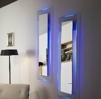 HOT- Gương phòng tắm đèn LED cảm ứng tự động đổi màu sắc