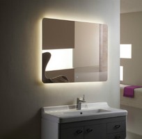 8 HOT- Gương phòng tắm đèn LED cảm ứng tự động đổi màu sắc