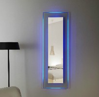 11 HOT- Gương phòng tắm đèn LED cảm ứng tự động đổi màu sắc