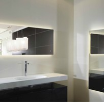 12 HOT- Gương phòng tắm đèn LED cảm ứng tự động đổi màu sắc