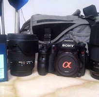 Bán máy ảnh SLR sony A77 và QX1