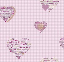 10 Giấy dán tường màu hồng hồn nhiên cho phòng bạn gái, phòng bé gái yêu thương