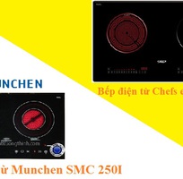 Bếp điện từ chefs eh mix386 và bếp điện từ munchen smc 250i: chọn bếp nào