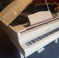 Đàn piano Grand Yamaha G2 màu trắng phù hợp trang trí nhà hàng ks