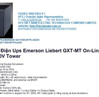 Bộ lưu điện UPS emerson PS1000RT3-230XR