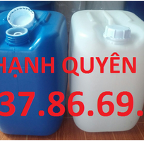 1 Can nhựa đựng hóa chất, can nhựa cũ mới 10l, 20l ,30l giá ưu đãi nhất