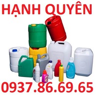 7 Can nhựa đựng hóa chất, can nhựa cũ mới 10l, 20l ,30l giá ưu đãi nhất