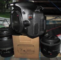 Canon 600d và 2 ống kính